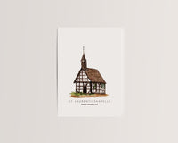 Porta Westfalica St. Laurentiuskapelle - Postkarte