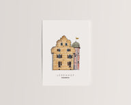Osnabrück Ledenhof - Postkarte