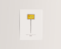 Minden Ortsschild - Postkarte