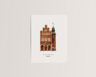 Meppen Rathaus - Postkarte
