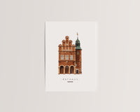 Meppen Rathaus - Postkarte