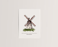 Porta Westfalica Windmühle Holzhausen - Postkarte