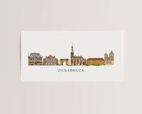 Osnabrück Skyline - Postkarte