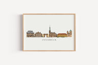 Osnabrück Skyline - Kunstdruck