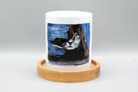 Neugierige Katze - Tasse 340ml