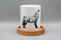 Mystischer Wolf - Tasse 340ml