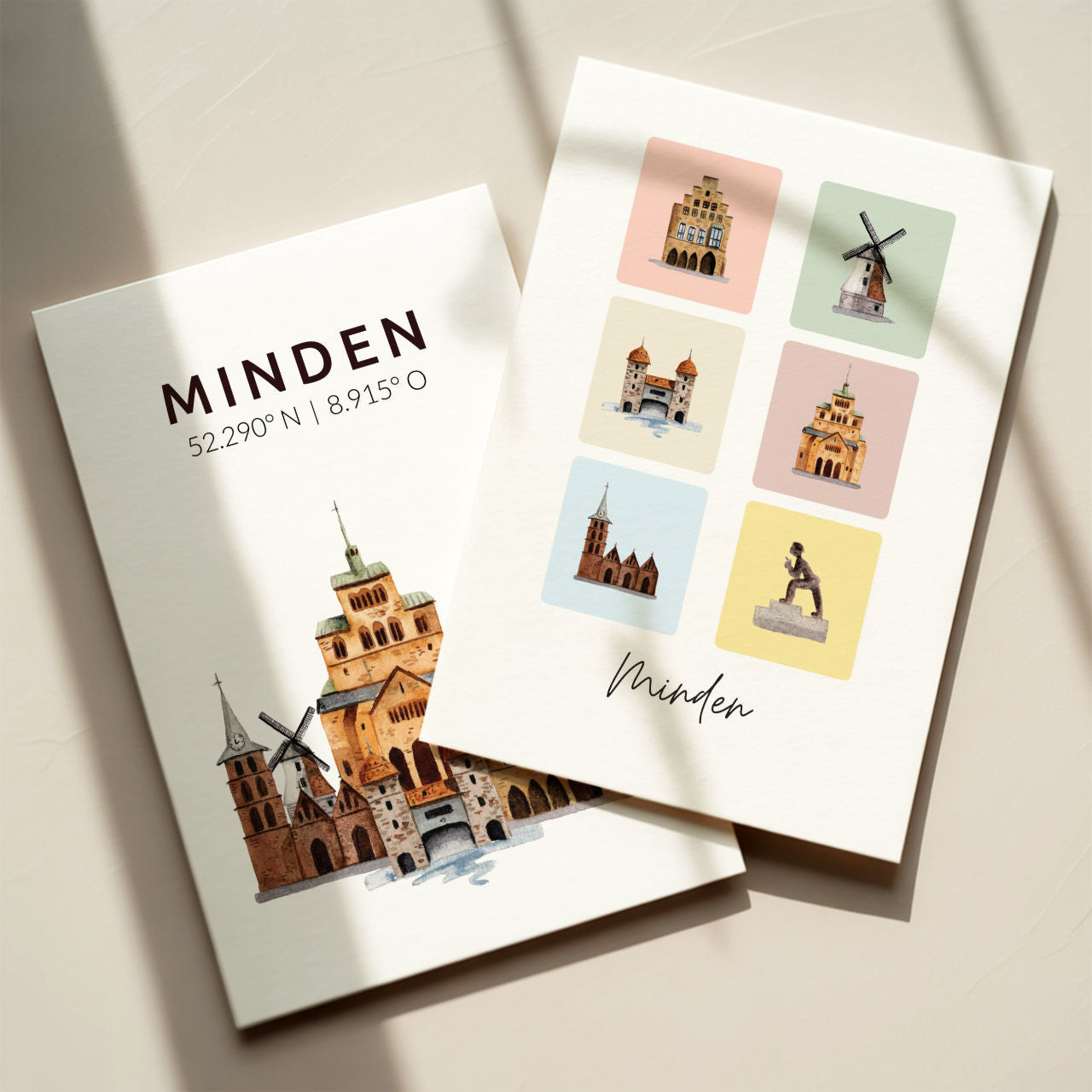 Minden - Karten