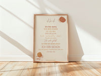 Affirmationsposter „Ich bin ich“ für Erwachsene