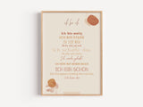 Affirmationsposter „Ich bin ich“ für Erwachsene