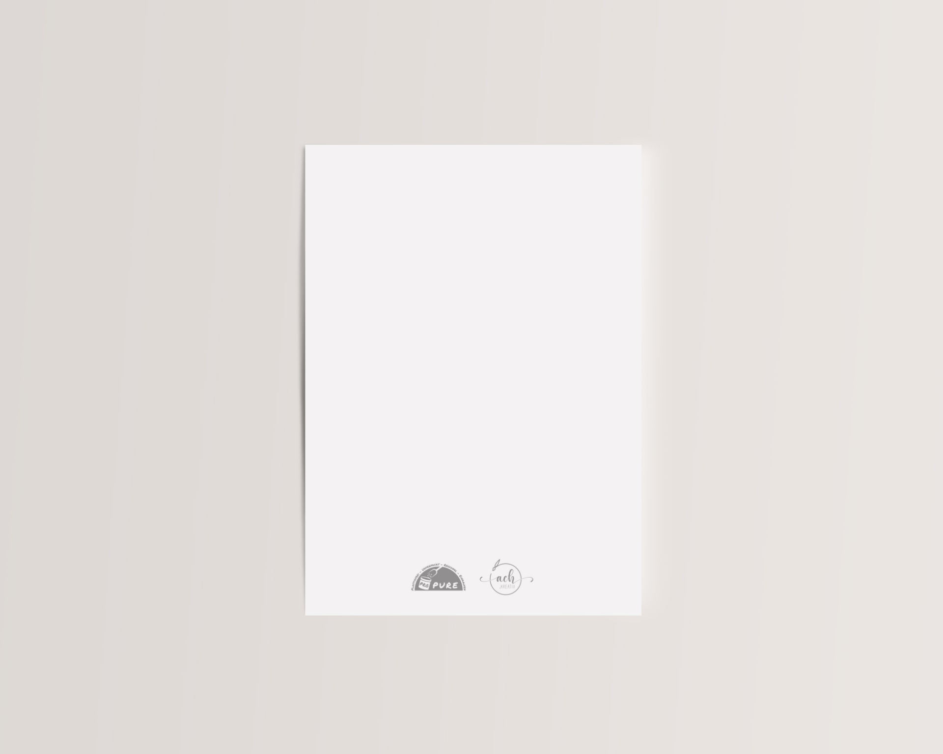 Affirmationsposter „Ich bin ich“ für Erwachsene