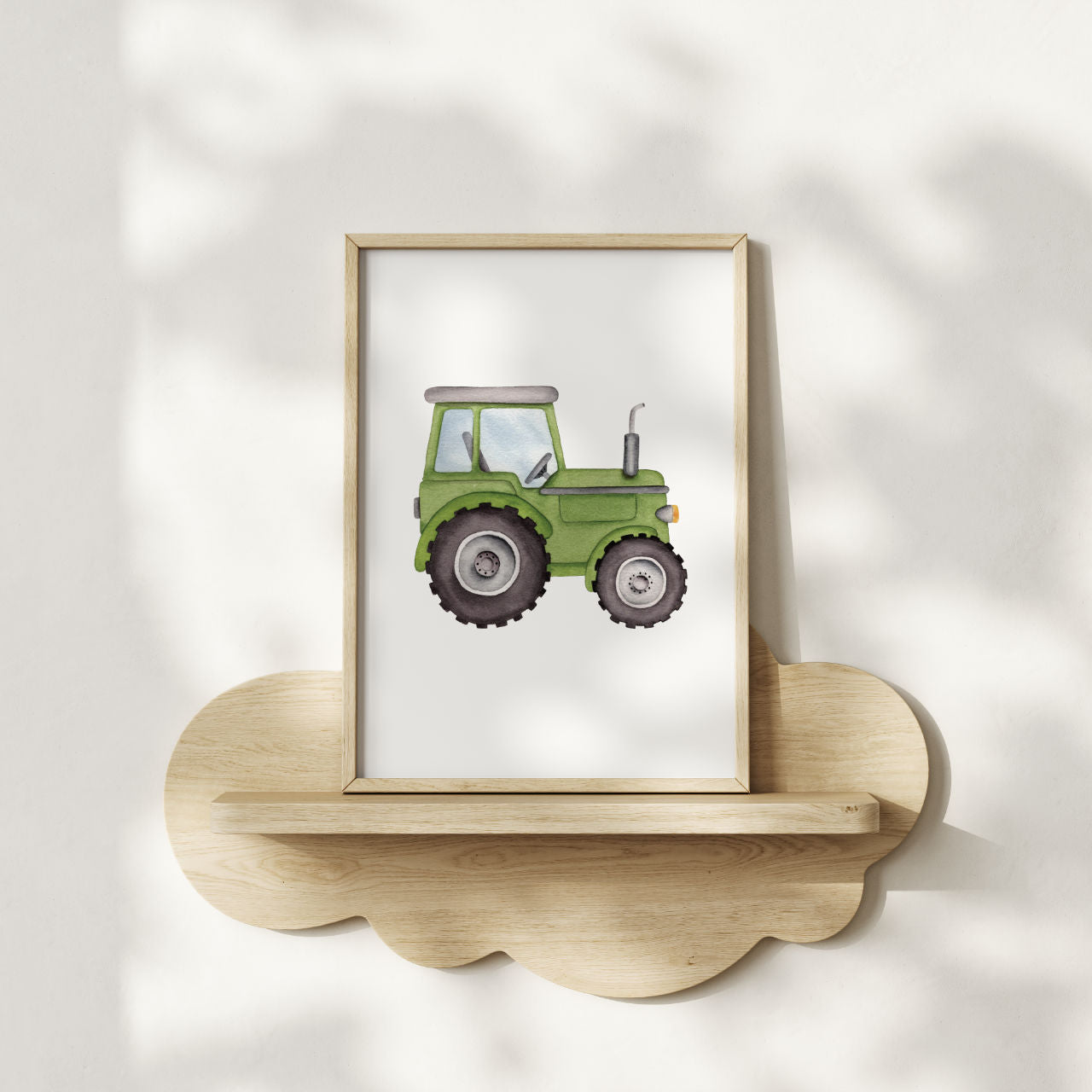 Trecker -  Kunstdruck für Kinder