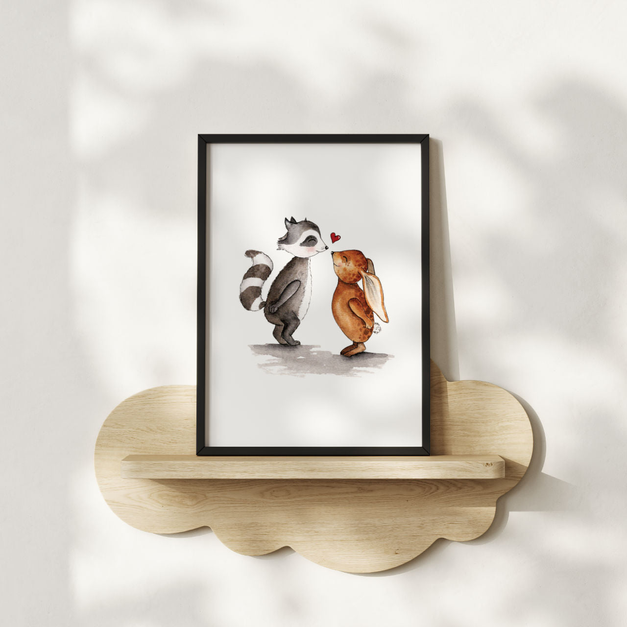 Tier-Pärchen - Kunstdruck