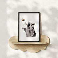 tierische Freunde - Kunstdruck
