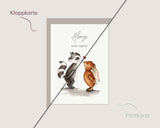 Always better together – Waschbär & Hase