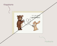 Lass mal wieder quatschen – Bär & Hase Dosentelefon
