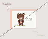 I love you very beary much – Marmeladenbär mit Biene