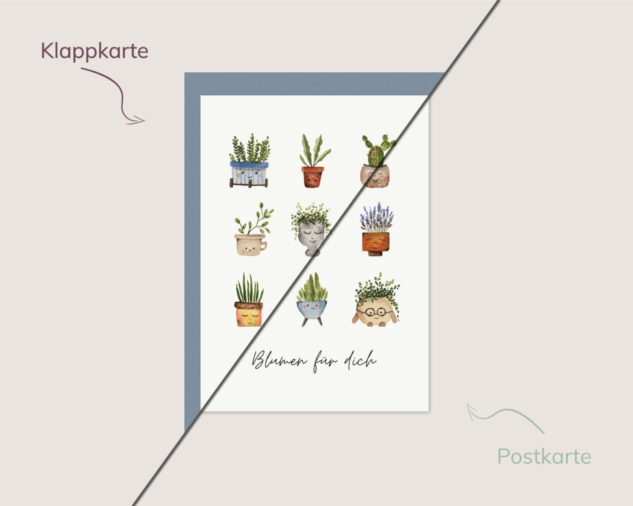 Blumen für dich – Pflanzentöpfe mit Charakter
