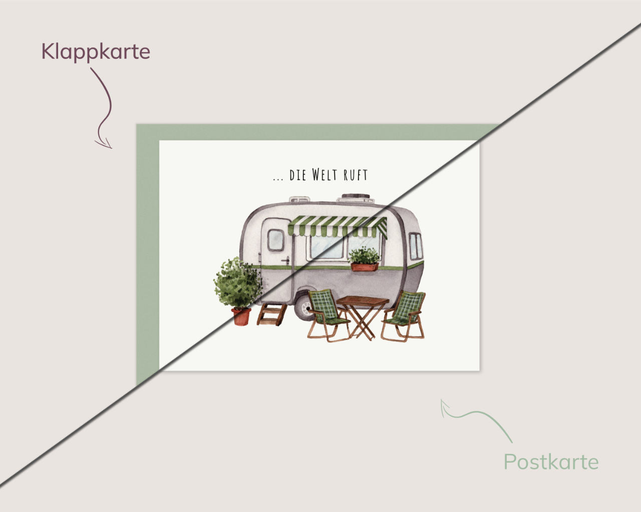 Die Welt ruft - Wohnwagen