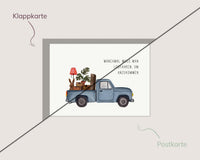 Manchmal muss man losfahren – Pickup auf dem Weg