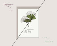 Wir nehmen Abschied – Ginkgoblätter