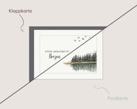 Immer verbunden im Herzen – Stiller See mit Spiegelung