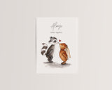 Always better together – Waschbär & Hase