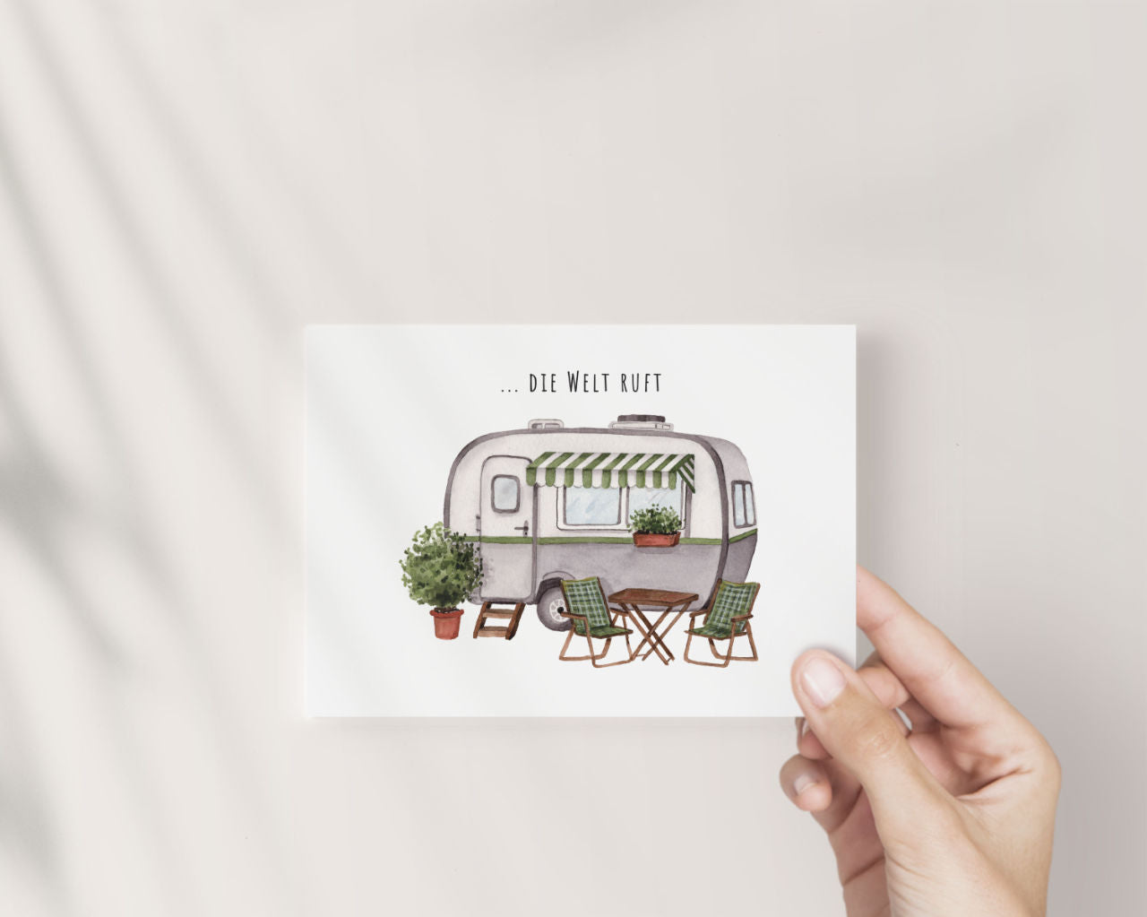Die Welt ruft - Wohnwagen
