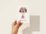 Ein kleiner Gruß – Brief an Luftballons