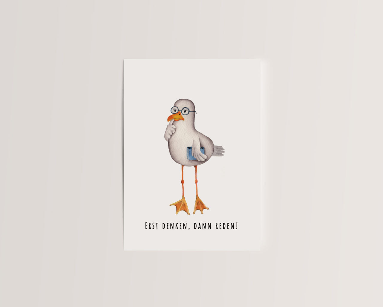 Erst denken. Dann reden! - Schlaumöwe