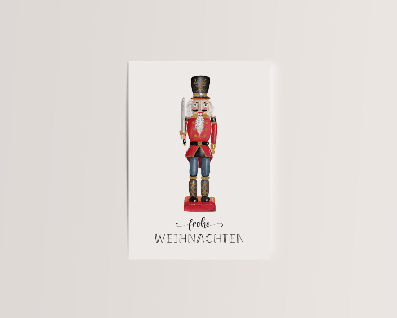 Frohe Weihnachten – Nussknacker