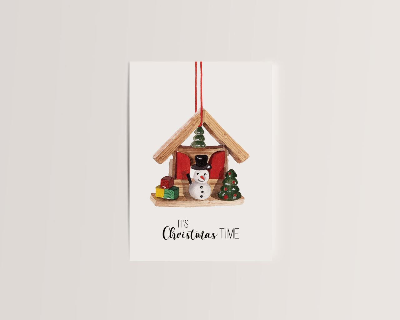 It’s Christmas Time – Holzschmuck zum Fest