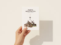 Porta Westfalica Skyline-Collage - Postkarte