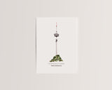Porta Westfalica Fernsehturm - Postkarte
