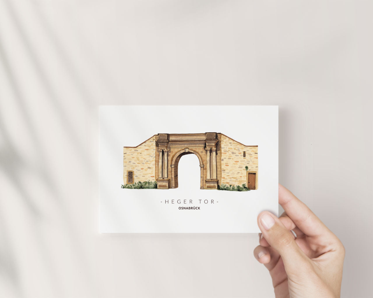 Osnabrück Heger Tor  - Postkarte