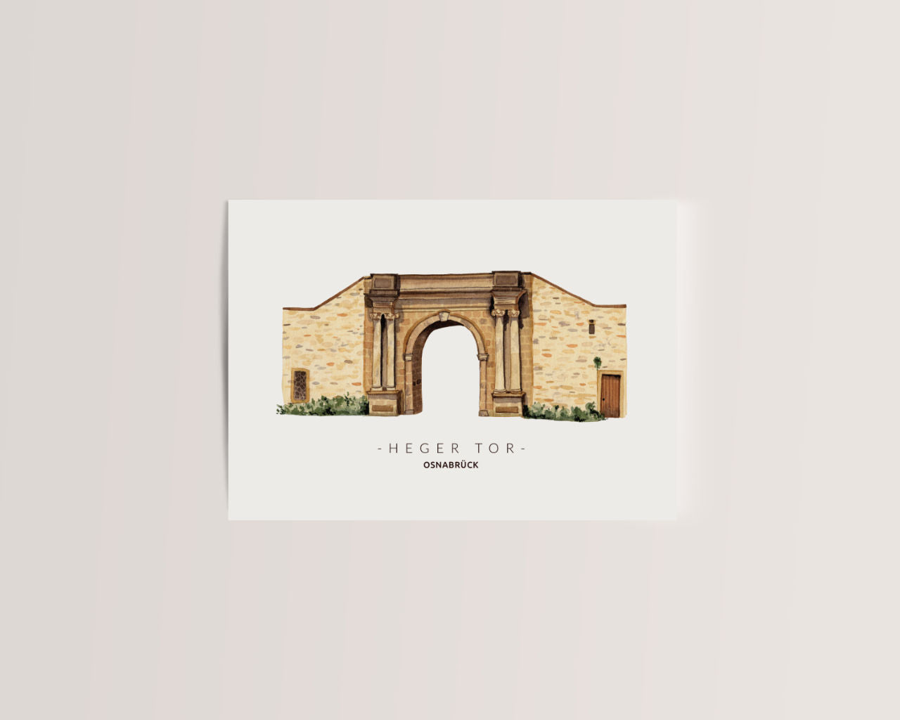 Osnabrück Heger Tor  - Postkarte