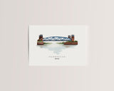 Meppen Hubbrücke - Postkarte