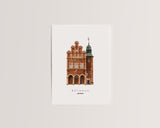 Meppen Rathaus - Postkarte