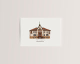 Porta Westfalica Rathaus - Postkarte