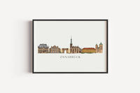 Osnabrück Skyline - Kunstdruck