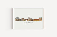 Osnabrück Skyline - Kunstdruck