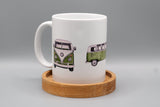 Bulli Rundumansicht - Tasse 340ml