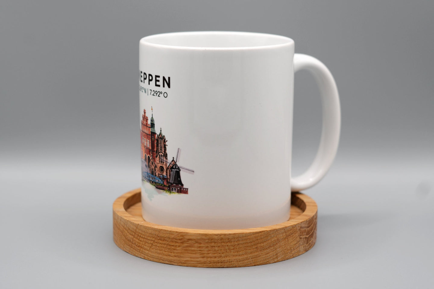Meppen Skyline-Collage - Tasse 340ml