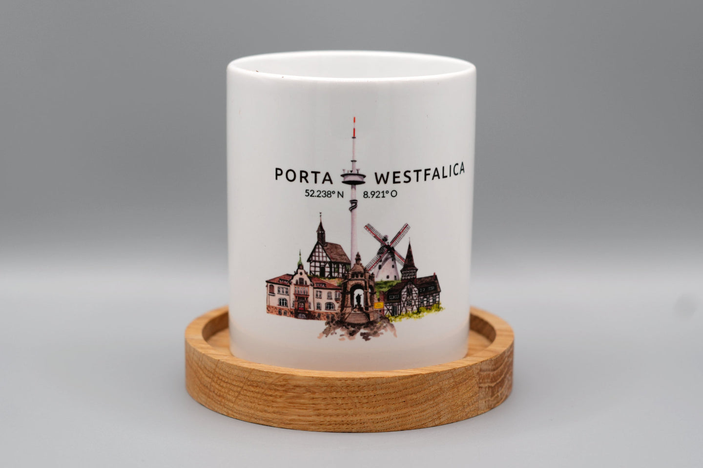 Porta Westfalica Skyline-Collage - Tasse 340ml