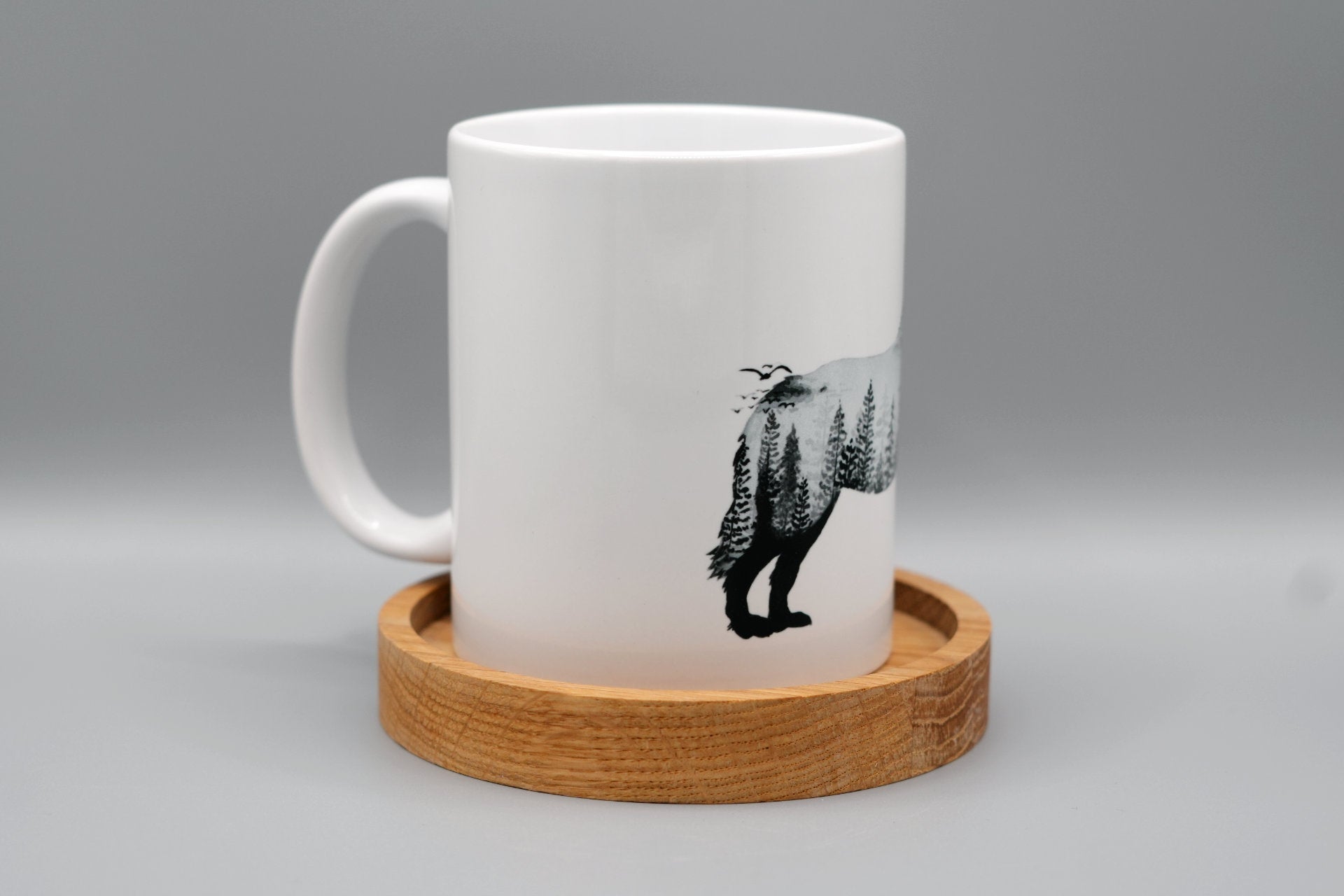 Mystischer Wolf - Tasse 340ml