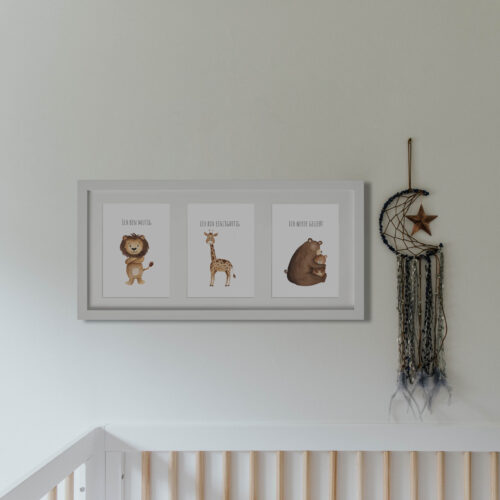Set 1 Kinderzimmer Affirmationen - Kunstdrucke A5 ach.kreativ