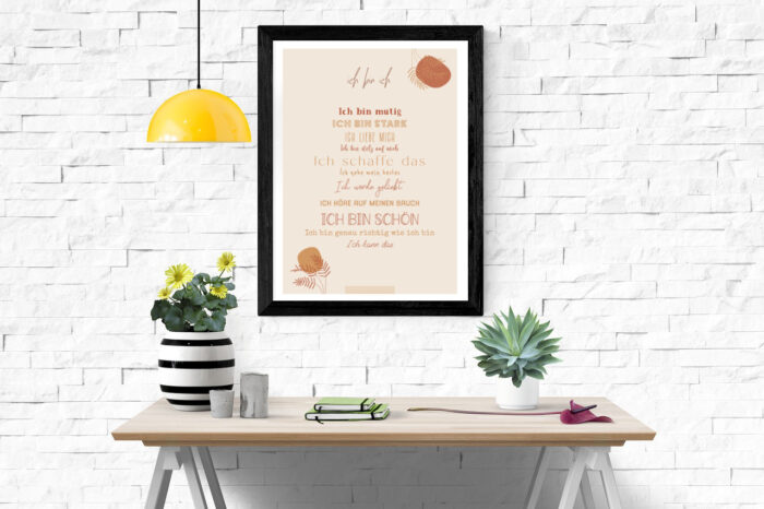 SET Affirmationsposter Erwachsene & Kinder – Bild 2