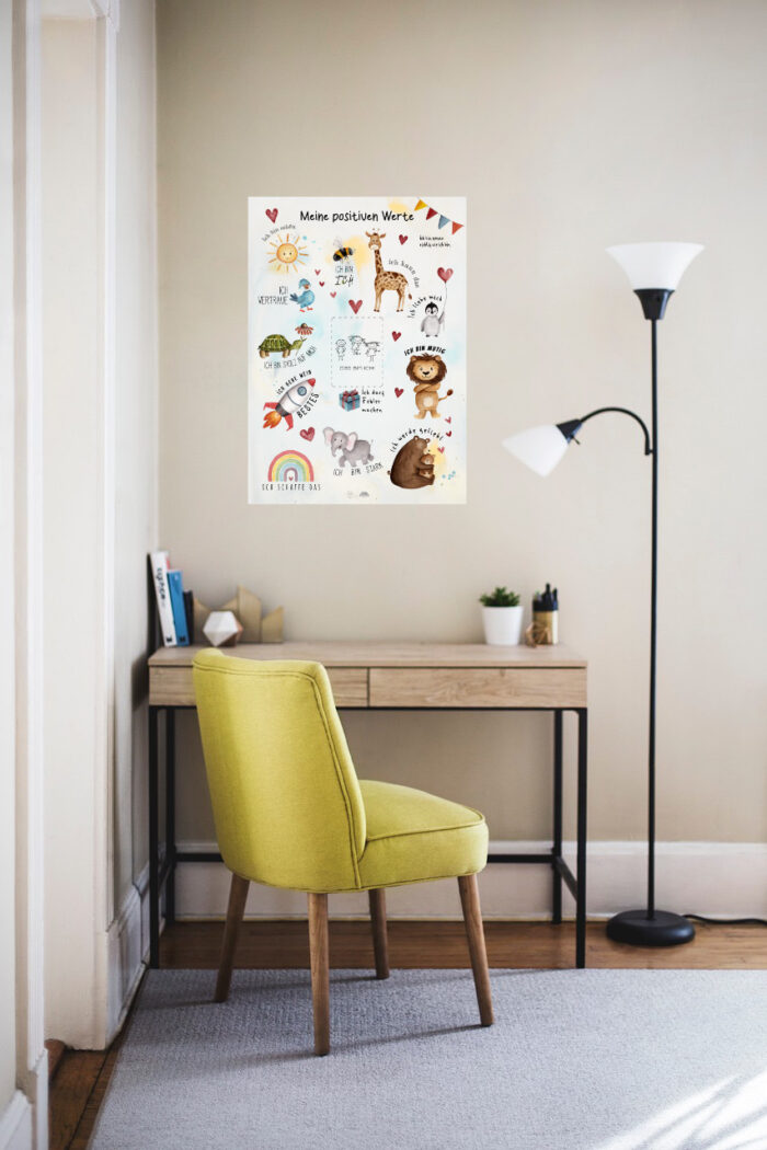SET Affirmationsposter Erwachsene & Kinder – Bild 3
