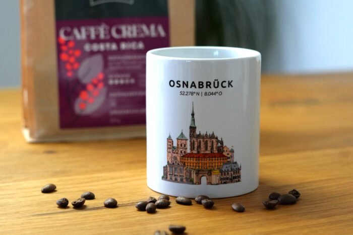 Tasse Skyline-Collage Osnabrück